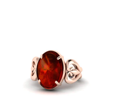 Natures Embrace Twisted Vine Oval Ring Organic Shank - Print Ready-3DM-STL 3D Print Model