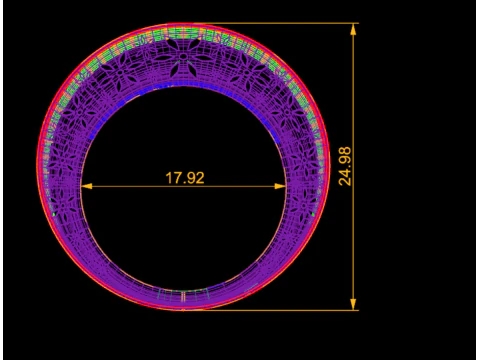Fascia floreale Fiore della Vita della Sacra Armonia Design a doppia trama-3DM-STL Modello di stampa 3D
