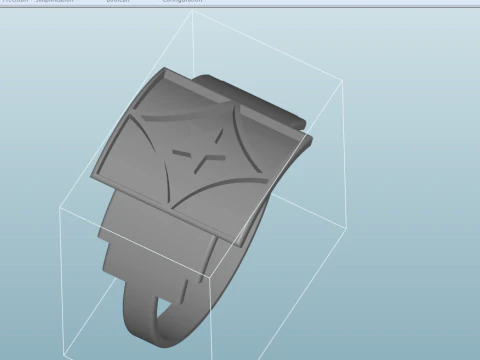 Starlight Guardian Yıldız M&uuml;h&uuml;r Y&uuml;z&uuml;k Mine Pırlanta Kesime Hazır 3DM STL 3D Baskı Modeli