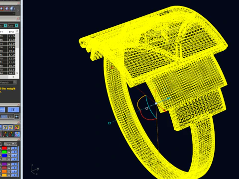 Starlight Guardian Yıldız M&uuml;h&uuml;r Y&uuml;z&uuml;k Mine Pırlanta Kesime Hazır 3DM STL 3D Baskı Modeli