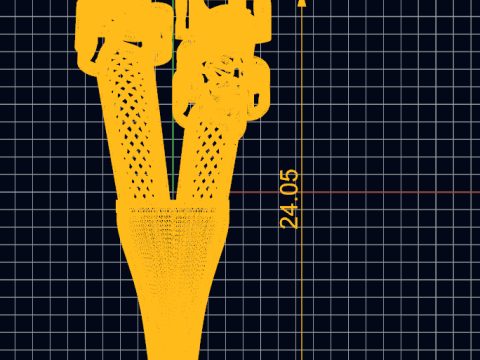 Bague d'&eacute;ternit&eacute; &agrave; texture pop-corn avec bande florale en maille tiss&eacute;e Mod&egrave;le d'impression 3D Modèles 3D en vedette