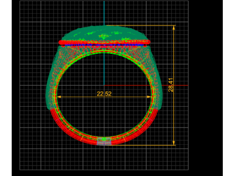 Midnight Vow Signet Rope Lattice Niello Ring 3DM STL 3D Print Model