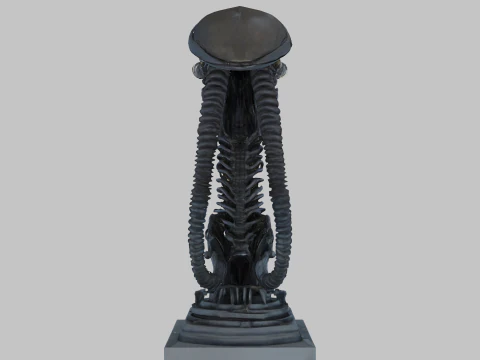 Чужа голова 3D Модель