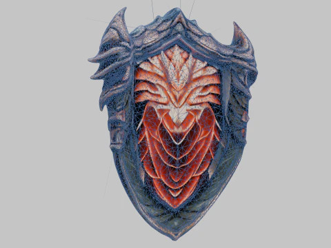 Щит 3D Модель