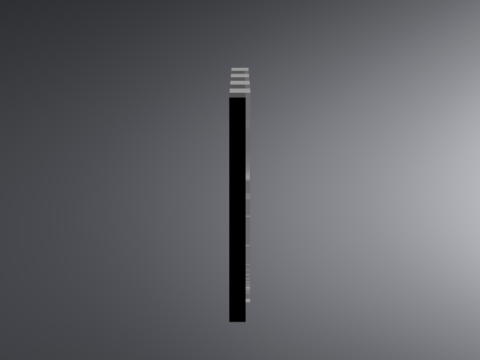 Chaveiro para câmera Clapper de filme e ímã de geladeira Modelo de Impressão 3D