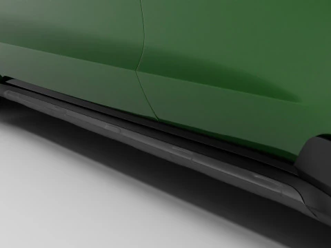 Porsche Taycan Turbo S Cross Turismo With Interior 3D Model