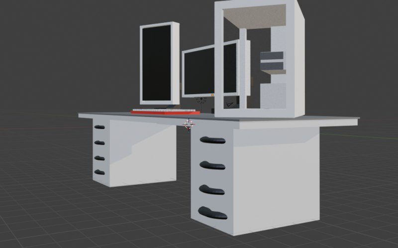 Una configuración básica Modelo 3D .c4d .max .obj .3ds .fbx .stl .blend