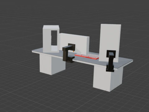 A basc setup 3D Model