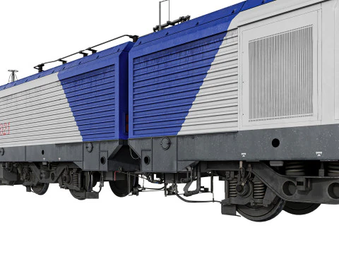 China Railways HXD2 3D Model