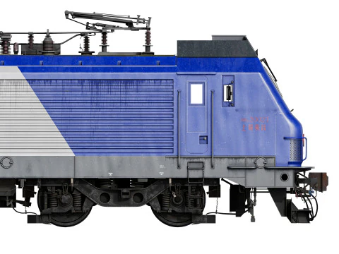 China Railways HXD2 3D Model