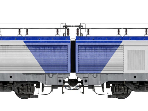 China Railways HXD2 3D Model