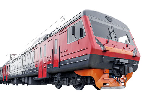 Passenger Train ED4M 3D Model