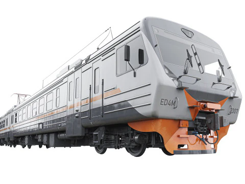 Tren de pasajeros ED4M Modelo 3D
