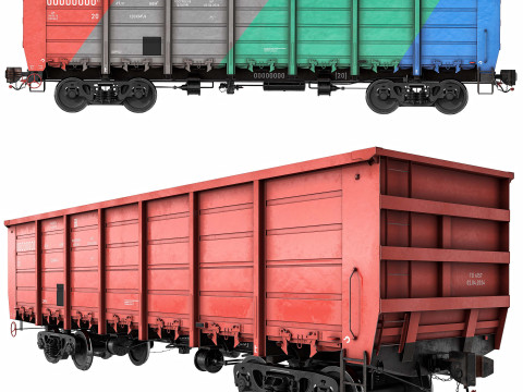 गोंडोला वैगन 12-196-02 3D मॉडल