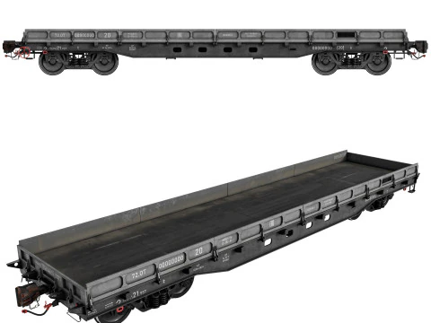 WAGON PLATFORM 13-192-01 3D Model