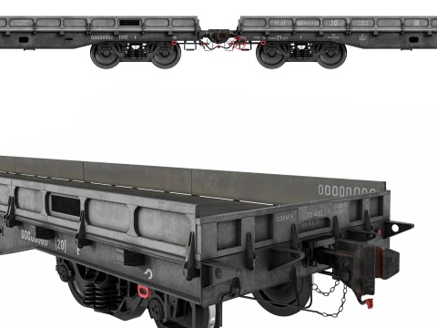 WAGON PLATFORM 13-192-01 3D Model