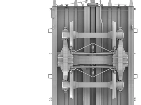 WAGON PLATFORM 13-192-01 3D Model