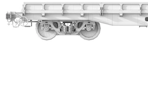 WAGON PLATFORM 13-192-01 3D Model