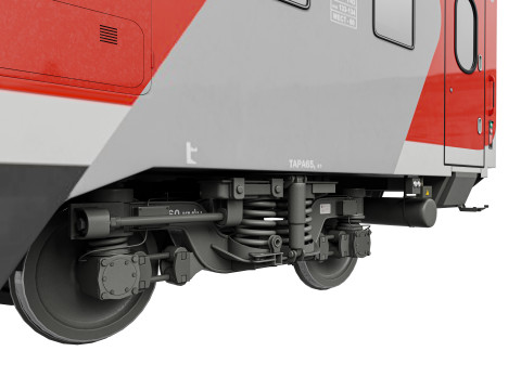 डबल डेकर वैगन 61-4492 3D मॉडल