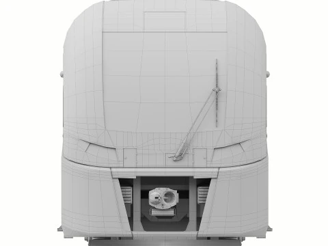 Siemens Desiro Rus Lastochka 3D Model