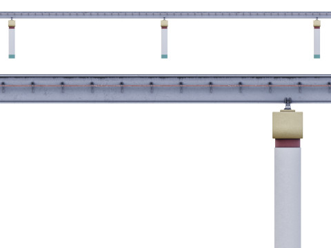 莫斯科单轨列车 EPS-01 和 PATH 3D 模型