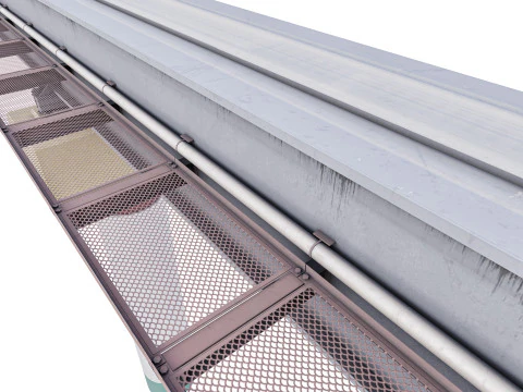 MOSCOW monorail EPS-01 and PATH 3D Model
