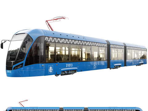 TRAM Vityaz-M 71-931 Modello 3D