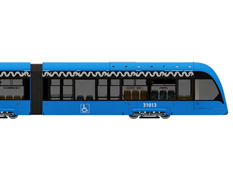 TRAM Vityaz-M 71-931 3D Model