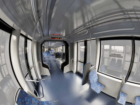 Tram Lion 71-934 3D Model