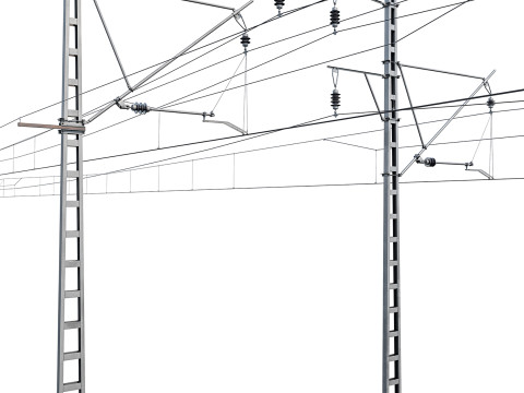 铁路联络网支持 3D 模型