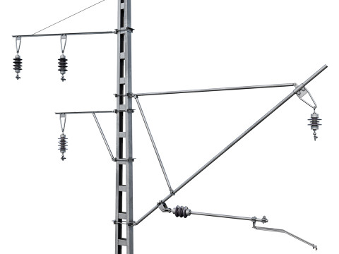 铁路联络网支持 3D 模型
