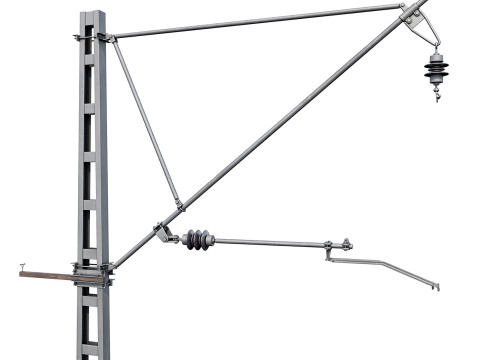 铁路联络网支持 3D 模型