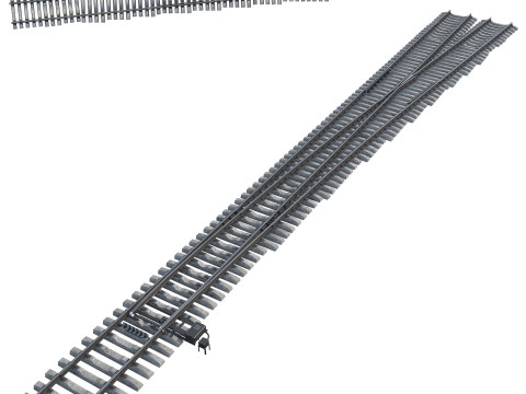 Railway arrow 1524 mm 3D Model