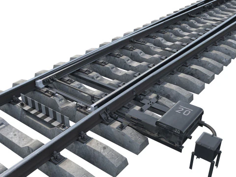 Railway arrow 1524 mm 3D Model