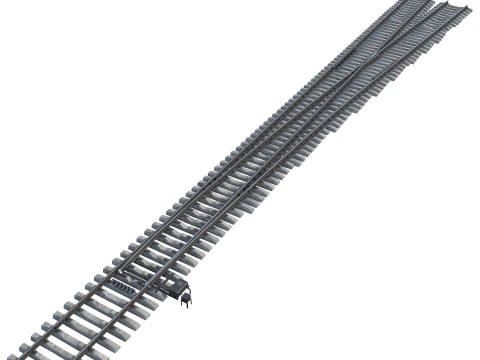 Railway arrow 1524 mm 3D Model