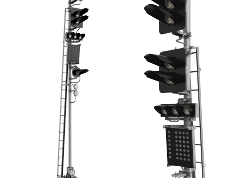 Masthead traffic light 17967-00-00 3D Model
