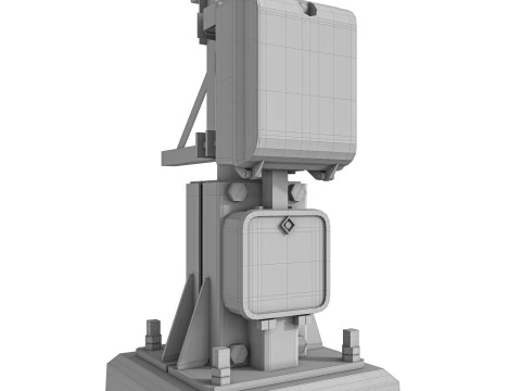 Masthead traffic light 17947-00-00 3D Model