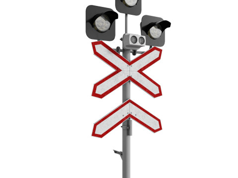 MOVING TRAFFIC LIGHT SP3-1 3D Model