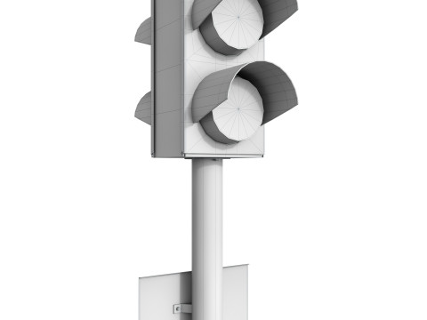 ALARME DE NOTIFICA&Ccedil;&Atilde;O DE SEM&Aacute;FORO FERROVI&Aacute;RIO PARA PE&Otilde;ES 17897-00-00 Modelo 3D