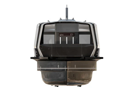 전기 강 트램 3D 모델