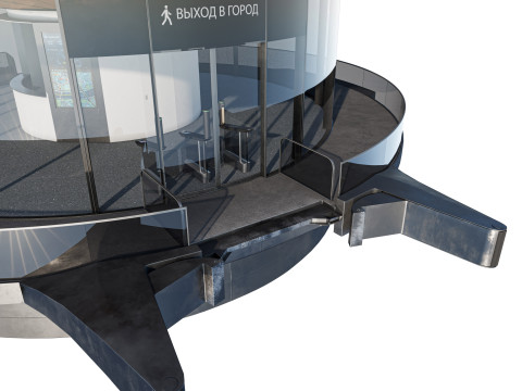 Y&uuml;zer yatak 3D Model