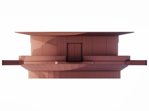 Y&uuml;zer yatak 3D Model