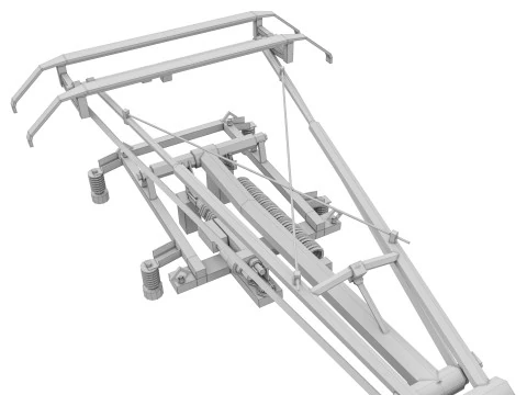 Pantograph 3D Model