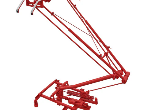 Pantograph 3D Model