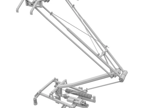 Pantograph 3D Model