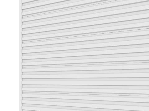 LOW POLY - Noise barriers 3D Model