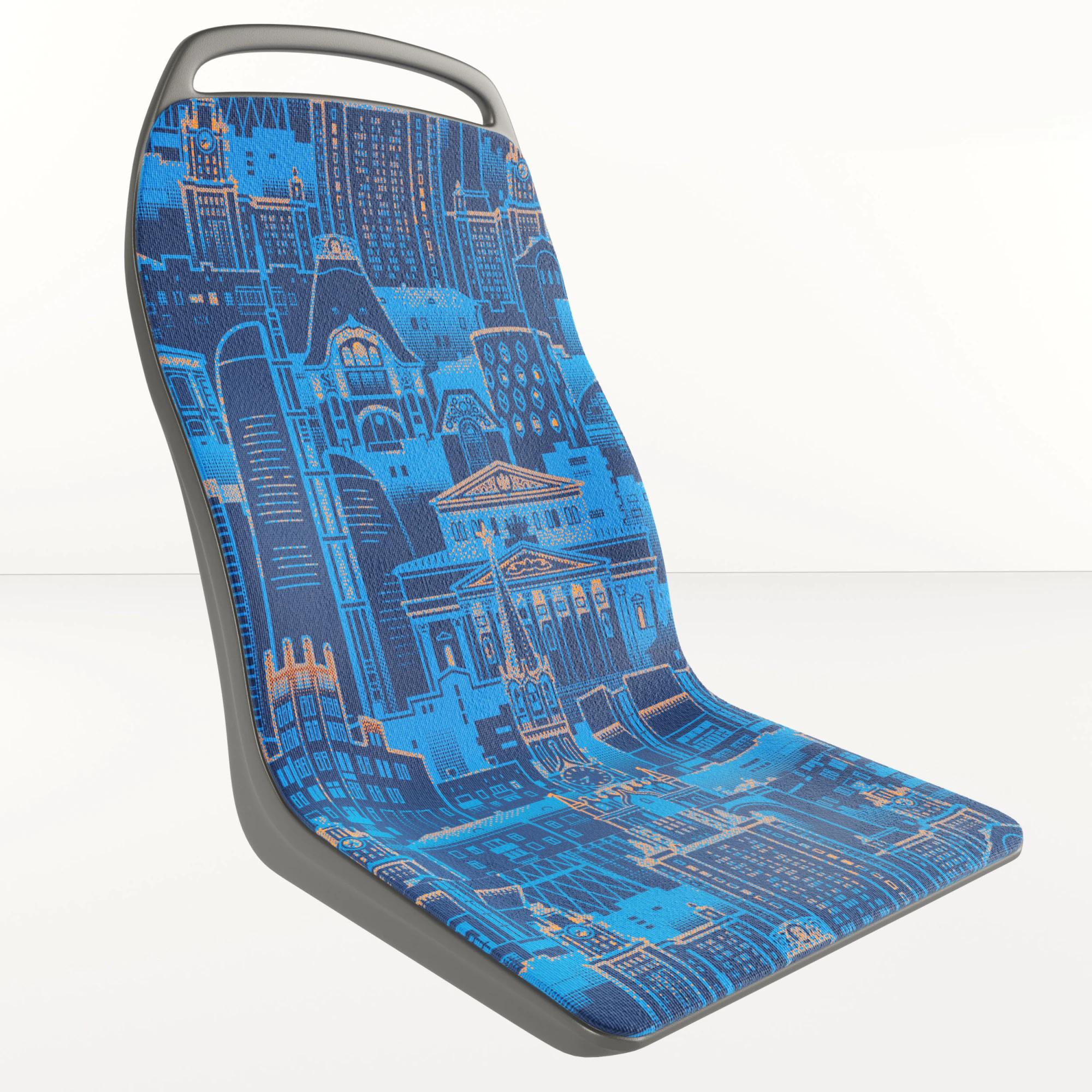 Seat of transport 3D Model .c4d .max .obj .3ds .fbx .stl .blend 