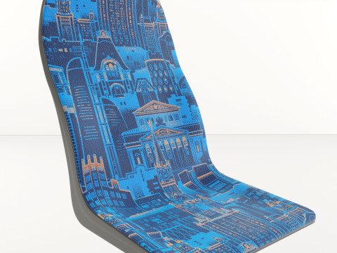 Seat of transport 3D Model
