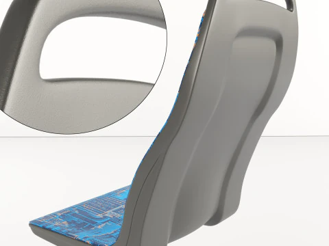Seat of transport 3D Model