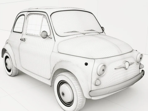 Fiat 1963 ABARTH 695SS 3D Model